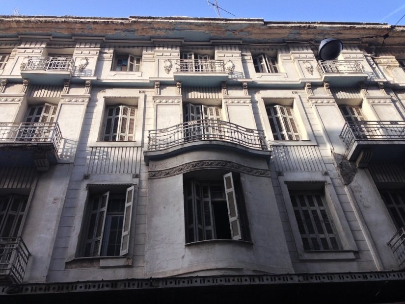 Art Nouveau Style Buildings in Istanbul