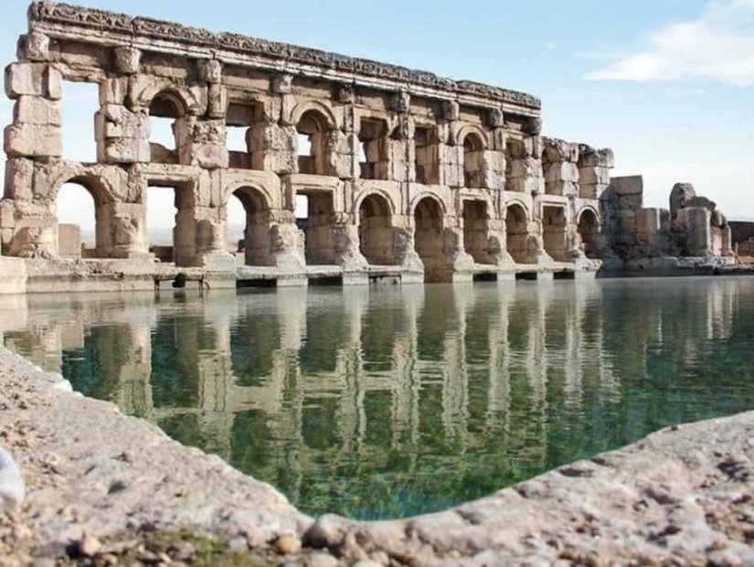 Ancienne ville thermale romaine : Basilica Therma