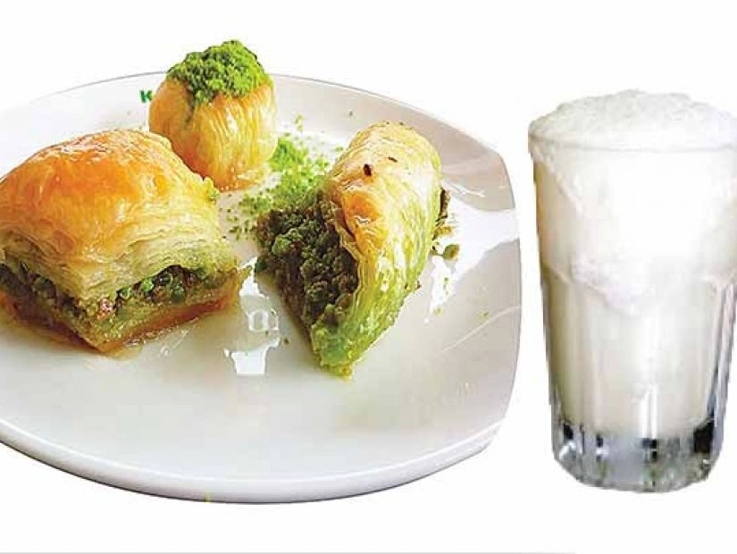 不能搭配的食物   Ayran和Baklava