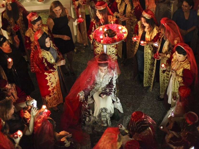 شب حنابندان سنتی ترکیه