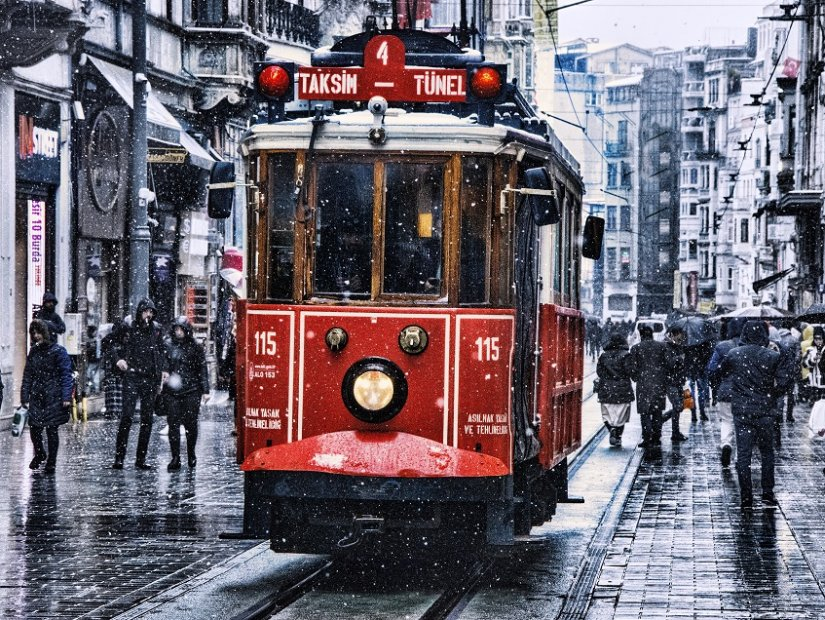 Tramways à Istanbul 