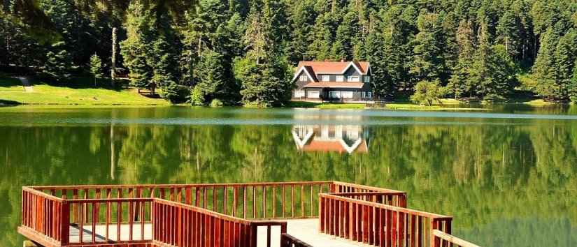 发现博卢的阿班特湖(abant lake)