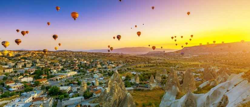 Balades en montgolfière en Cappadoce