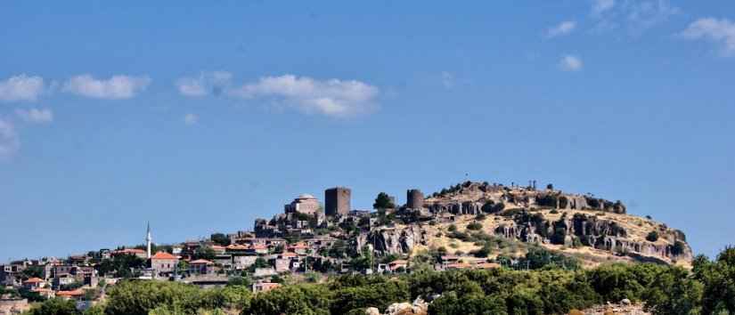 Abgelegenes türkisches Dorf Behramkale