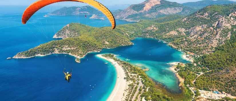 Sites de parapente en Turquie