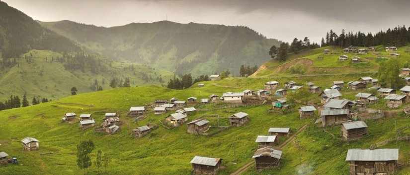 Hochebenen in der Schwarzmeerregion zu besuchen