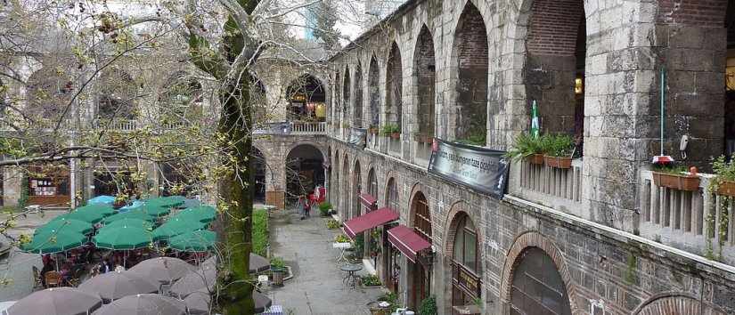 Vieux marché de la soie à Bursa