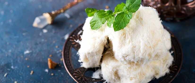 Barbe à papa turque : Pişmaniye