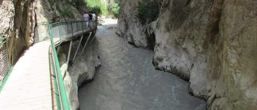 Les canyons en Turquie