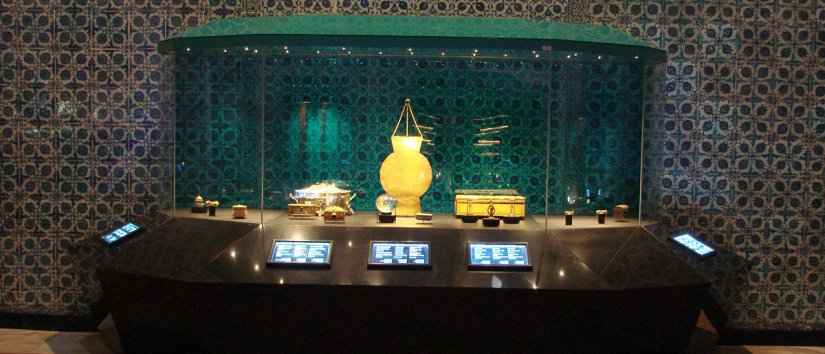 Reliques du prophète Mohammed au palais de Topkapi