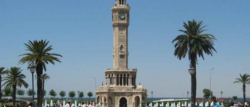Izmir Clock Tower at the Konak Square
